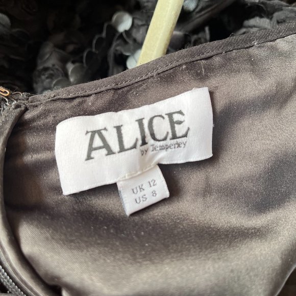 Alice By Temperley Black Gown - Picture 4 of 4